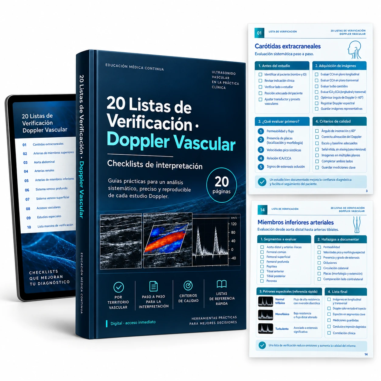20 Listas de Verificación de Radiografía de Tórax